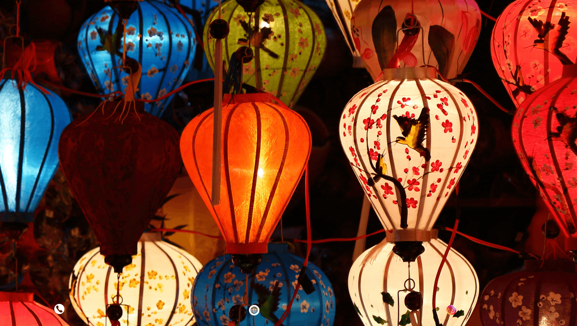Lanterne colorate di Hoi An